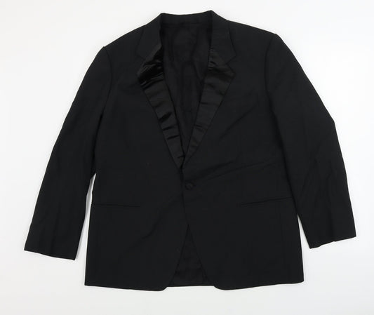 rossells Mens Black   Jacket Blazer Size 42