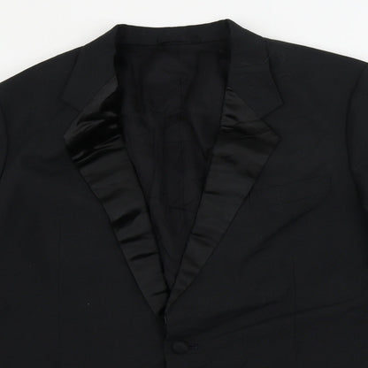 rossells Mens Black   Jacket Blazer Size 42