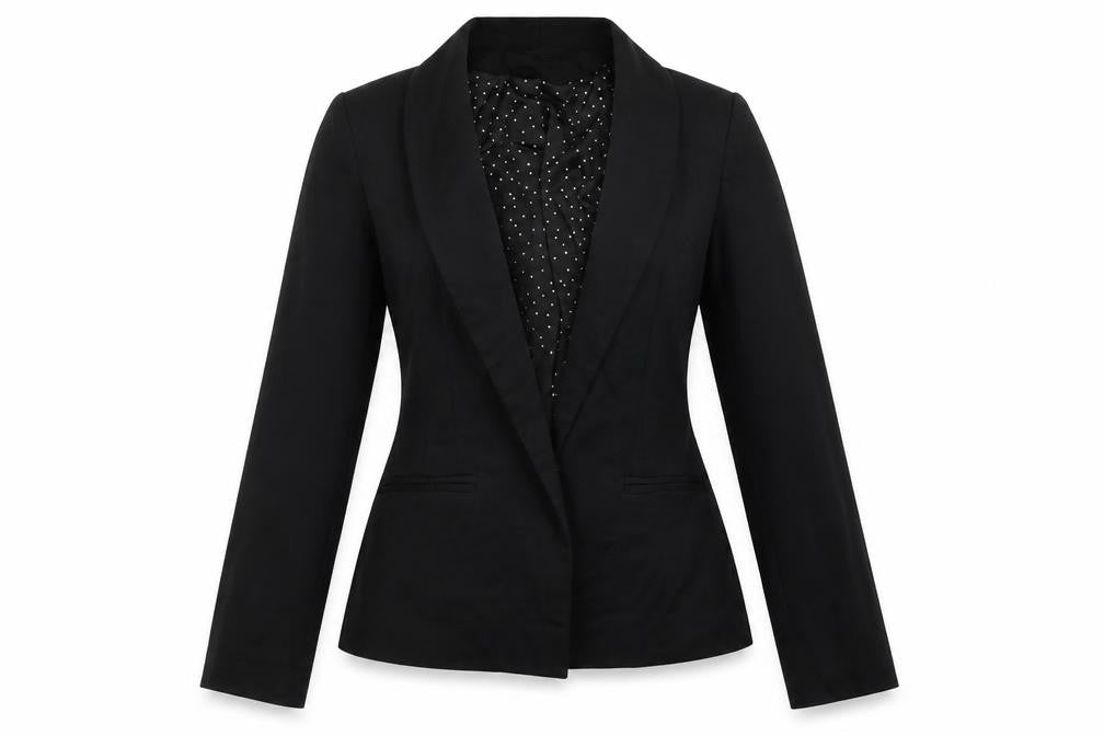 Womens UK Size 8 Primark Regular Black Blazer