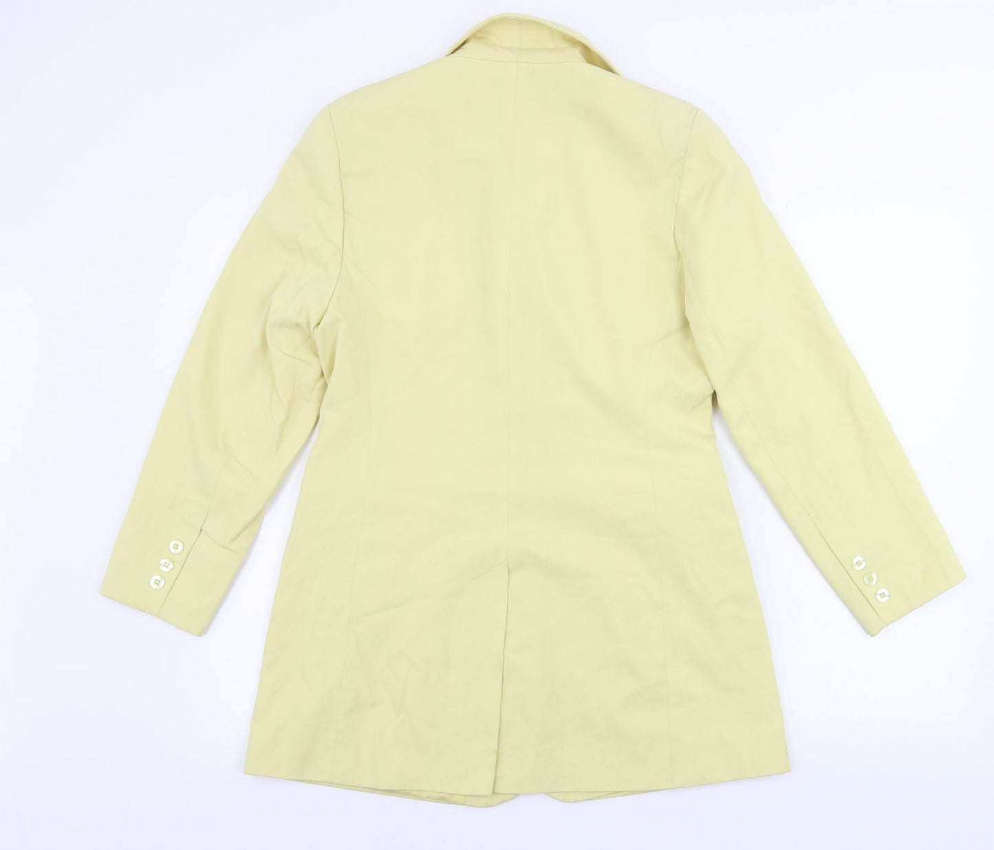 Classics Womens Yellow   Jacket Blazer Size 12