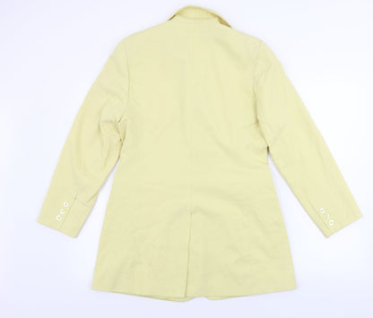 Classics Womens Yellow   Jacket Blazer Size 12