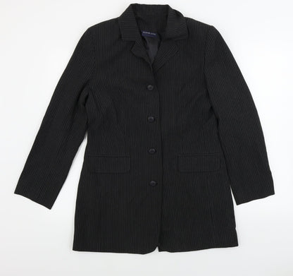 Womens UK Size 12 FASHION EXTRA Black Jacket
