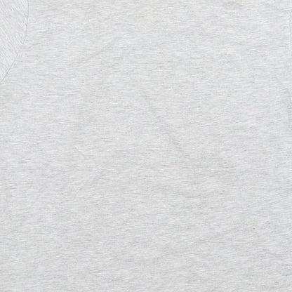 Matalan Boys Grey   Basic T-Shirt Size 10 Years  - Football