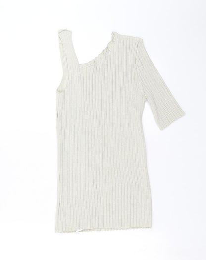 Womens UK Size 14 NEXT Beige Pullover Jumper