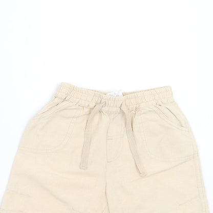 Matalan Baby Beige    Trousers Size 3-6 Months