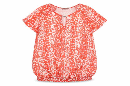 Womens UK Size 16 Savoir Red Basic Blouse