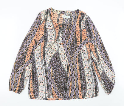 Womens UK Size 14 BPC Selection Multicoloured Basic Blouse