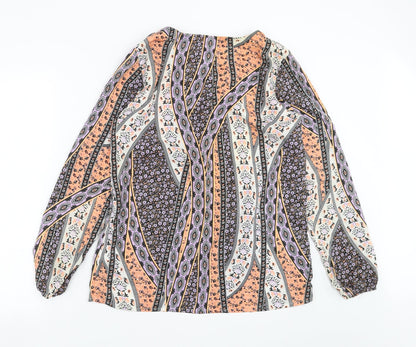 Womens UK Size 14 BPC Selection Multicoloured Basic Blouse