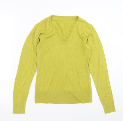 F&F Womens Green  Knit Pullover Jumper Size 12