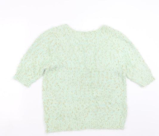 Primark Womens Green  Knit Pullover Jumper Size 16