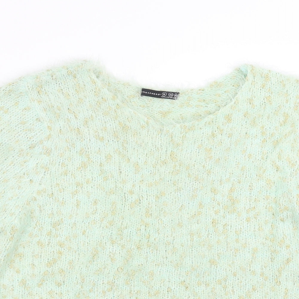 Primark Womens Green  Knit Pullover Jumper Size 16