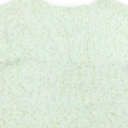 Primark Womens Green  Knit Pullover Jumper Size 16