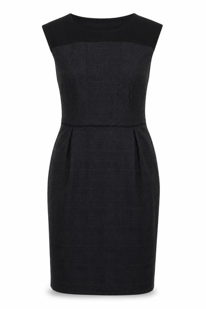 NEXT Womens Grey Check  A-Line  Size 10