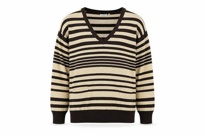Womens UK Size 10 New Look Beige Pullover Jumper