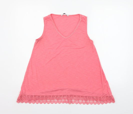 George Womens Pink   Basic Tank Size 12