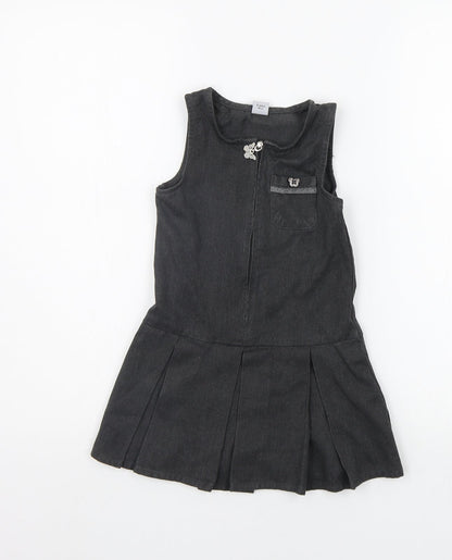 TU Girls Grey   A-Line  Size 3 Years
