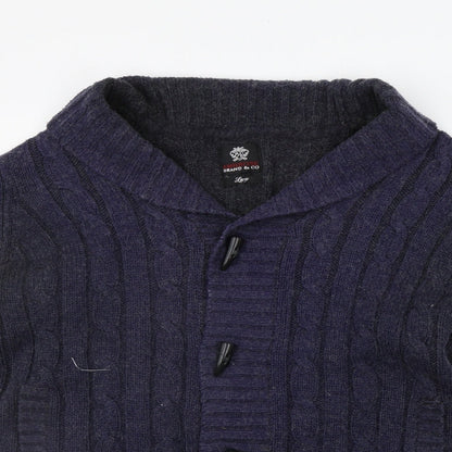 Ambrose Womens Blue   Cardigan Jumper Size L