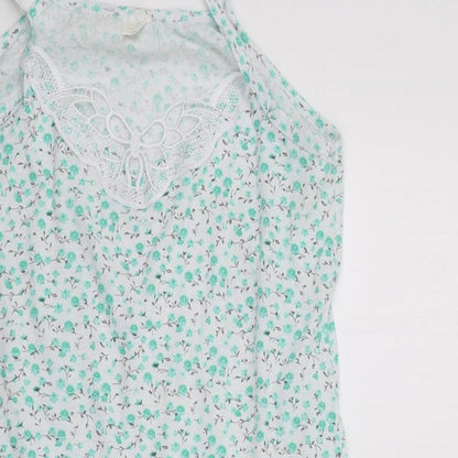 i smalls Womens Green Floral  A-Line  Size 10