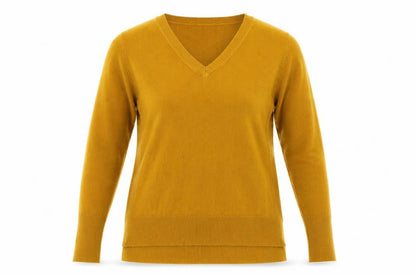 Womens UK Size M Primark Yellow Pullover Jumper