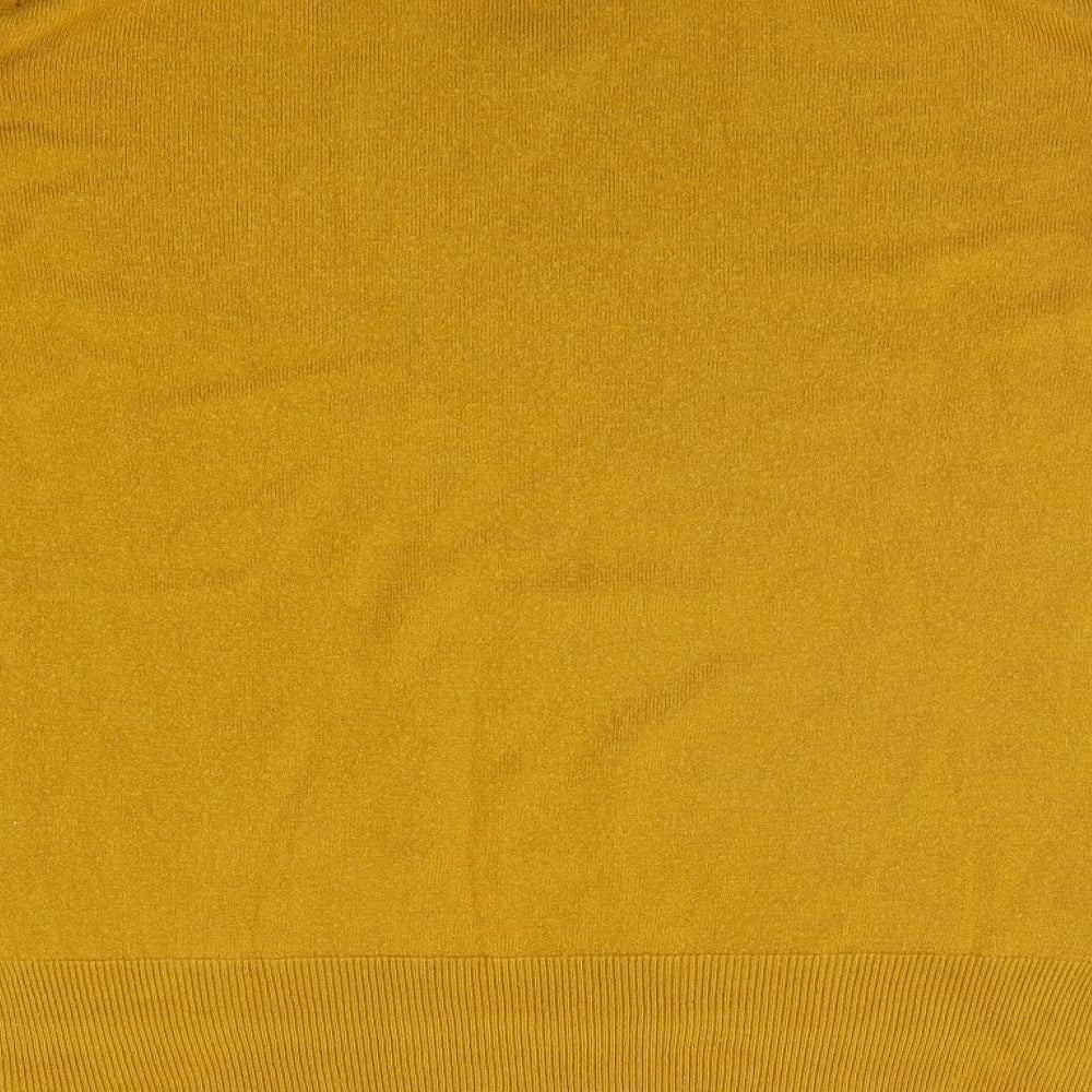 Primark Womens Yellow   Pullover Jumper Size M