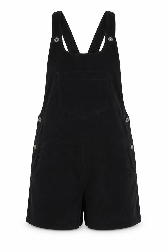 Womens UK Size 10 QED London One-Piece Black Jumpsuit