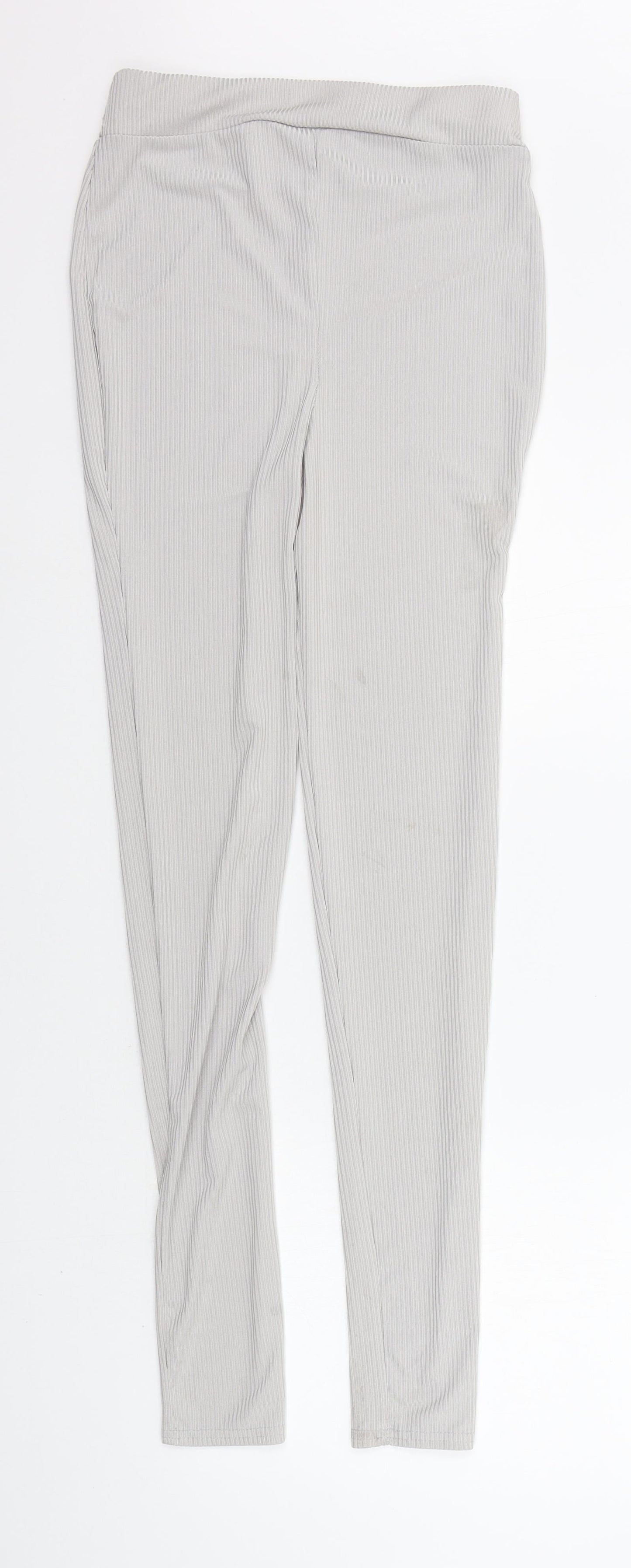 Womens UK Size 12 Preworn Regular Fit Jegging Grey Trousers