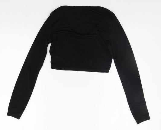 Boohoo Womens Blue   Basic Blouse Size 8