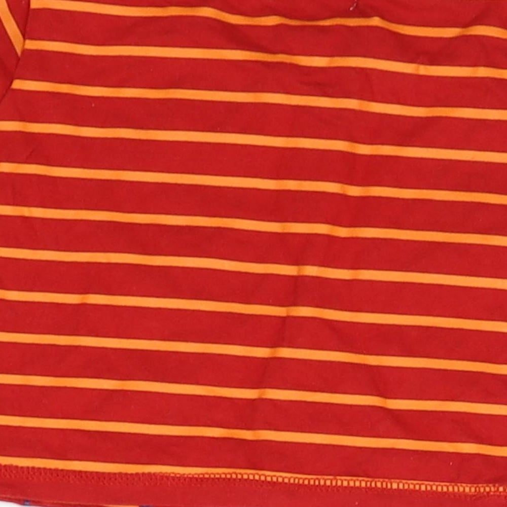 Pitter Patter Baby Red Striped  Basic T-Shirt Size 3-6 Months