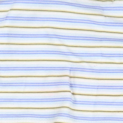 Early Days Baby Blue Striped  Basic T-Shirt Size 3-6 Months
