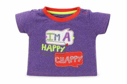 George Baby Purple   Basic T-Shirt Size 3-6 Months