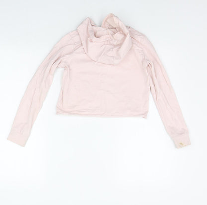 H&M Girls Pink   Pullover Hoodie Size 11-12 Years