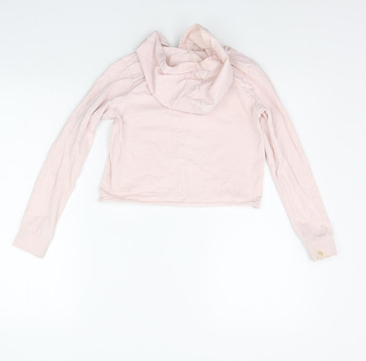 H&M Girls Pink   Pullover Hoodie Size 11-12 Years