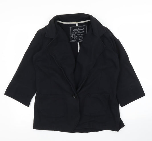 Primark Womens Black   Jacket Blazer Size 14