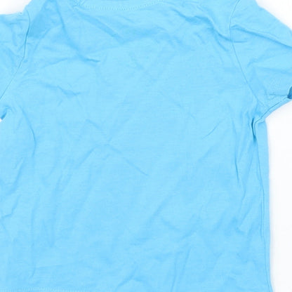 Mothercare Boys Blue   Basic T-Shirt Size 3-6 Months