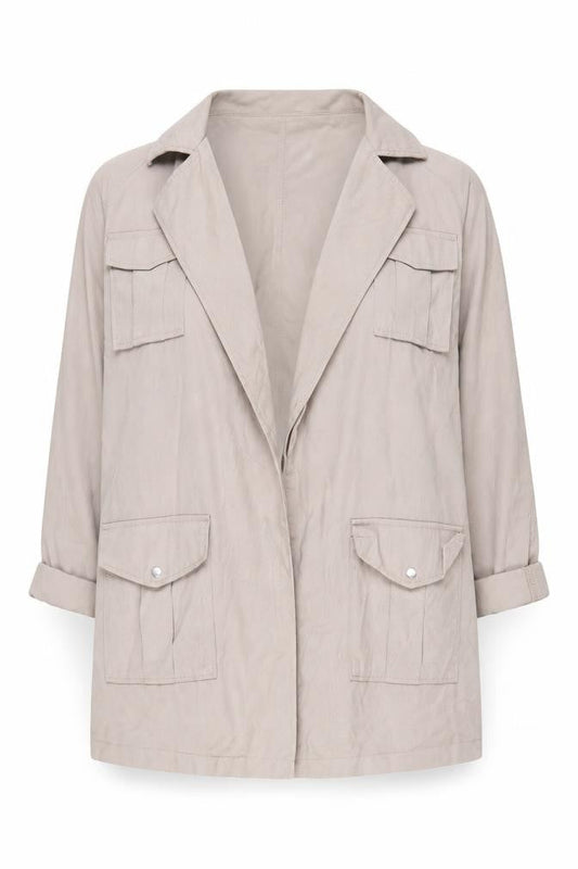 Womens UK Size 10 New Look Regular Beige Blazer
