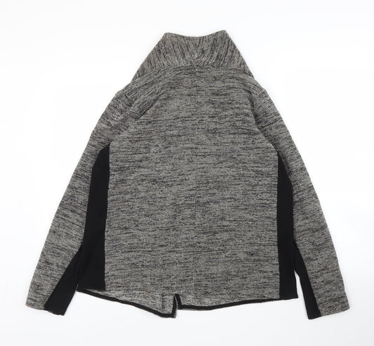 Womens UK Size M Oasis Grey Cardigan Jumper