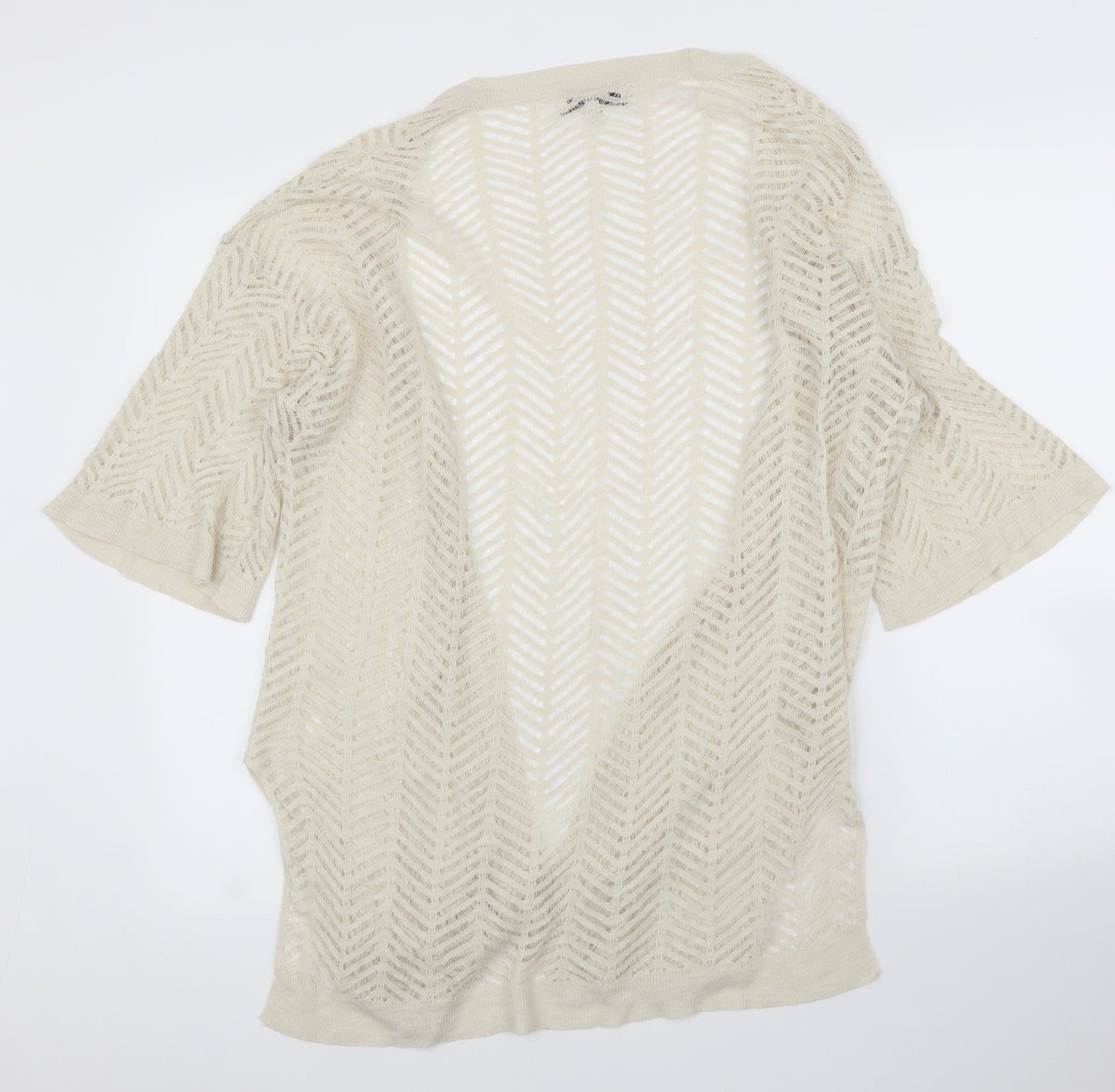 Womens UK Size 12 NEXT Ivory Cardigan Jumper