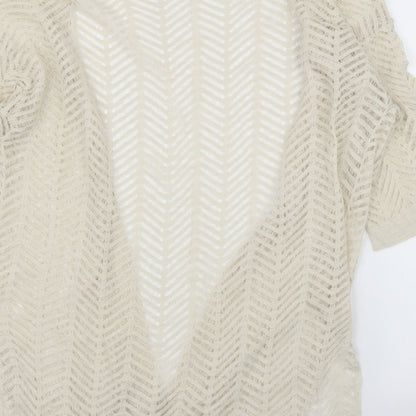 Womens UK Size 12 NEXT Ivory Cardigan Jumper