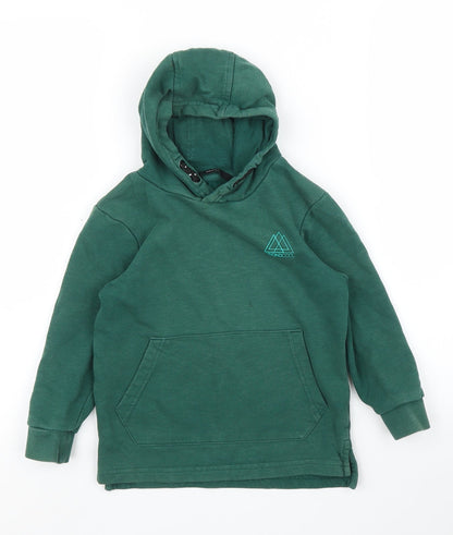 George Boys Green   Pullover Hoodie Size 4 Years