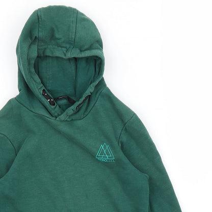 George Boys Green   Pullover Hoodie Size 4 Years