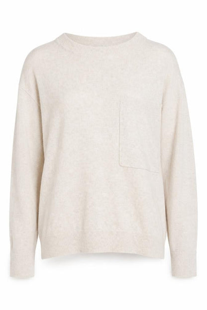 Womens UK Size 10 NEXT Beige Pullover Jumper