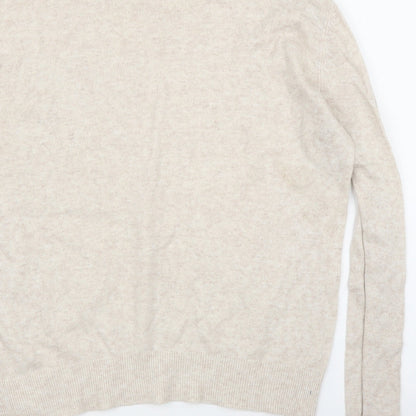 Womens UK Size 10 NEXT Beige Pullover Jumper