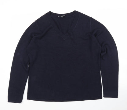 Womens UK Size 16 Bonmarché Blue Pullover Jumper