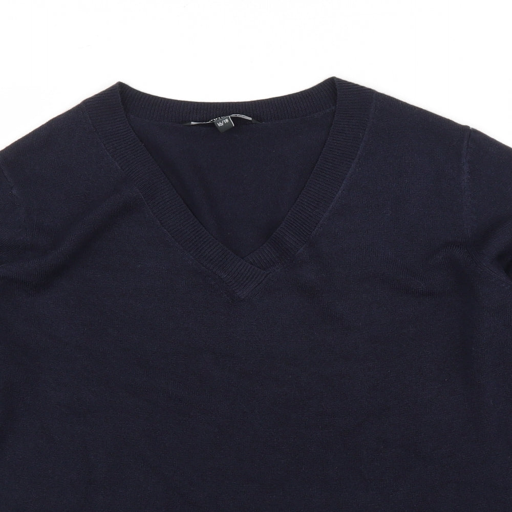 Womens UK Size 16 Bonmarché Blue Pullover Jumper