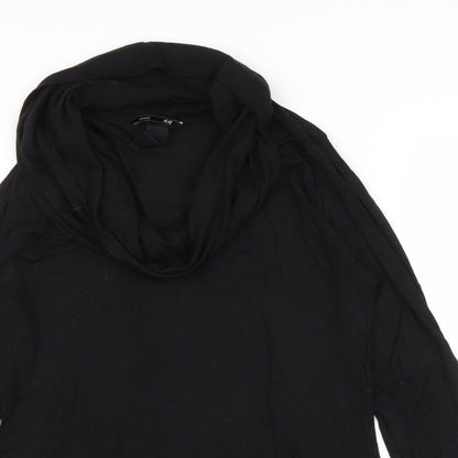 Womens UK Size M H&M Black Basic T-Shirt