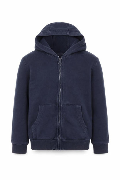 George Boys Blue   Full Zip Hoodie Size 6 Years