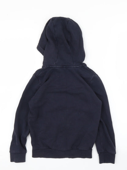George Boys Blue   Full Zip Hoodie Size 6 Years