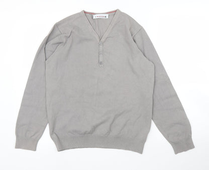 Burton Mens Grey   Pullover Jumper Size S