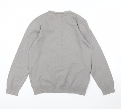 Burton Mens Grey   Pullover Jumper Size S