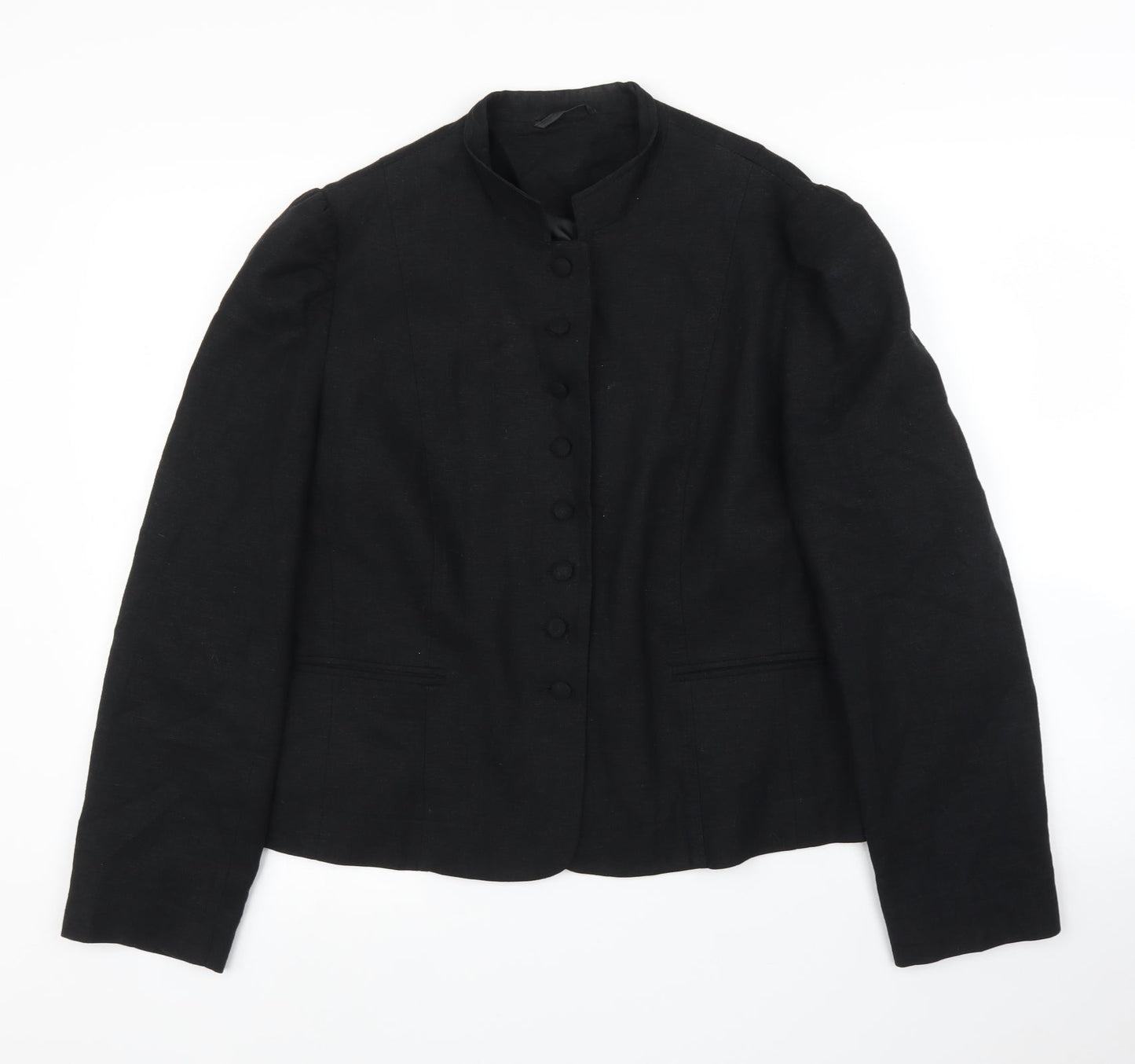 Littlewoods Womens Black   Jacket Blazer Size 14